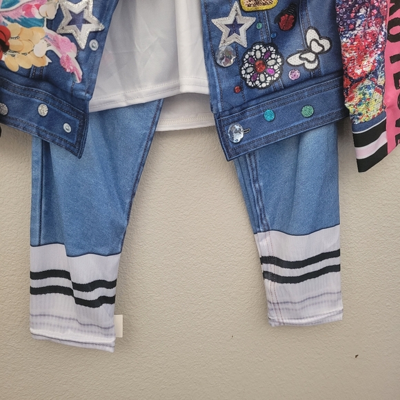 NWT Nickelodeon "That-Girl Lay-Lay" Girl's Halloween Costume 3 Piece S (6-6×) - Picture 5 of 9